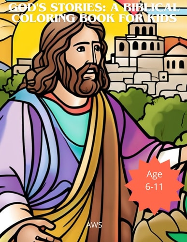 God's Stories A Biblical Coloring Book for Kids