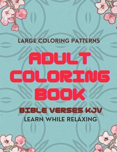Adult Coloring Book Bible Verses Learn While Having Fun with this Adult Bible Coloring Book.