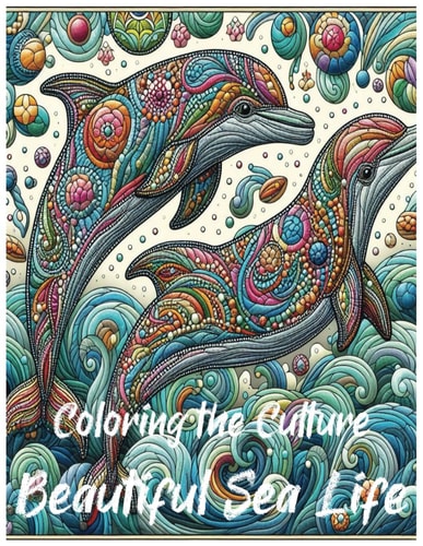 Coloring the Culture Beautiful Sea Life