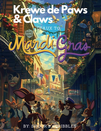 Krewe de Paws & Claws Geaux to Mardi Gras: A Furry Carnival of Colors and Creativity!