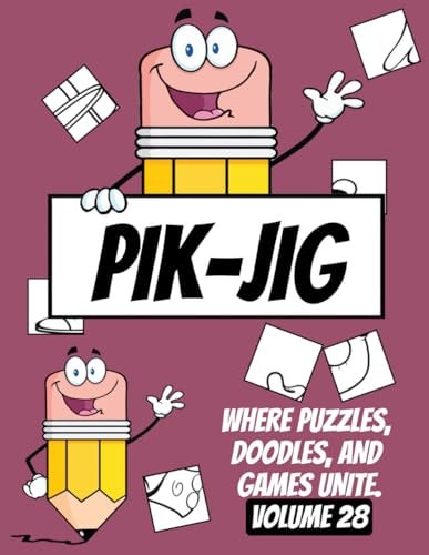 PIK-JIG Puzzles Drawing Hidden Wonders and Art Inspiration with Every Stroke: Explore Artistic Wonders Through Drawing