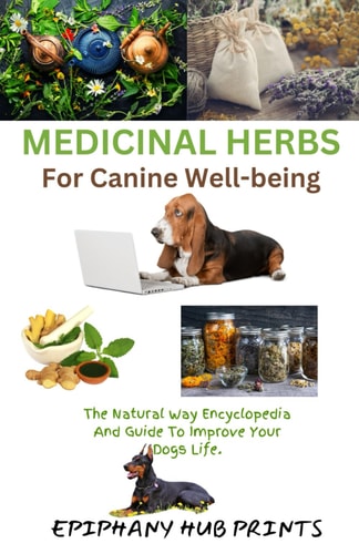 Medicinal Herbs for Canine Well-Being The Natural Way Encyclopedia and Guide to Improve Your Dog's Life.