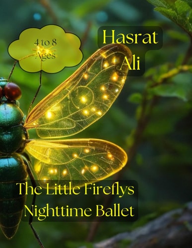 "The Little Fireflys Nighttime Ballet" 'Glowing Grace: A Twinkling Tale of The Little Firefly's Nocturnal Dance'