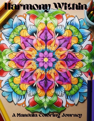 Harmony Within A Mandala Coloring Journey