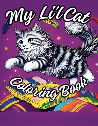 My Li'l Cat Coloring Book (Adult Coloring Book) Animal Coloring Pages
