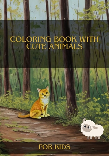 Coloring Book with Cute Animals The Best Coloring Book with Cute Animals