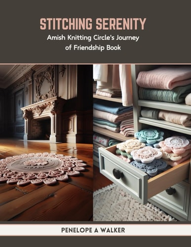 Stitching Serenity Amish Knitting Circle's Journey of Friendship Book