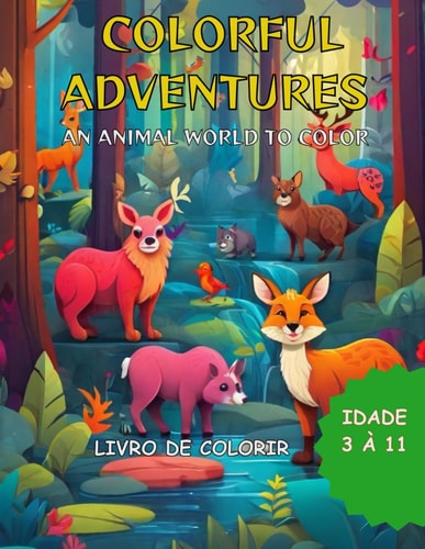 Colorful Adventures An Animal World to Color