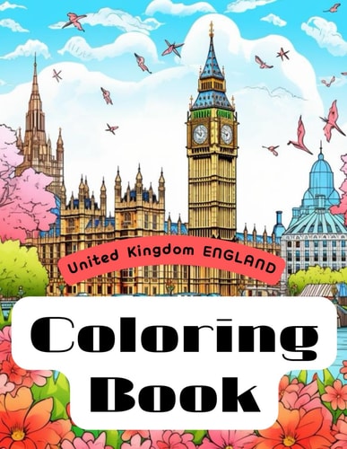Coloring Book UK England
