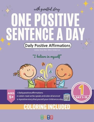 One Positive Sentence A Day with Grateful Story Daily Positive Affirmations
