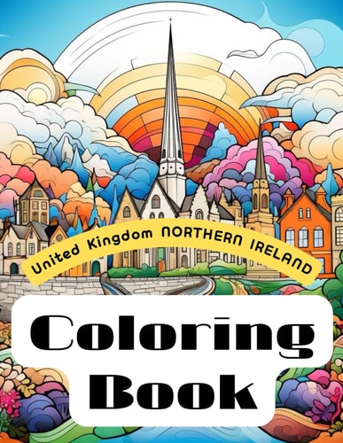 Coloring Book UK Northern Ireland