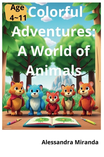 Colorful Adventures A World of Animals: Colorful Adventures: An Animal Kingdom Coloring Book