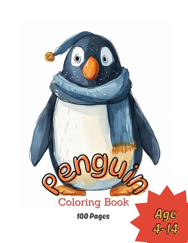 Penguin Coloring Book