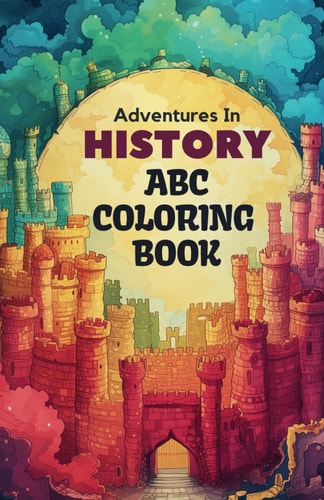 ABC History Expedition Coloring Book 26 Alphabets and Historical Artifacts Coloring Book for Toddlers and Preschool Kids Book and Coloring Pages (Kids Ages 3-5): Embark on a Historical Journey to Explore the Joy of Coloring Alphabets