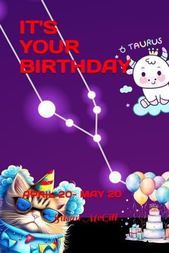 It's Your Birthday April 20- May 20