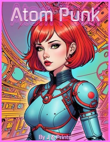 Atom Punk Coloring Book