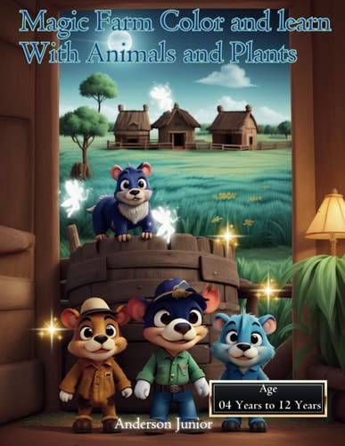 Magic Farm Color and Learn with Animals and Plants.