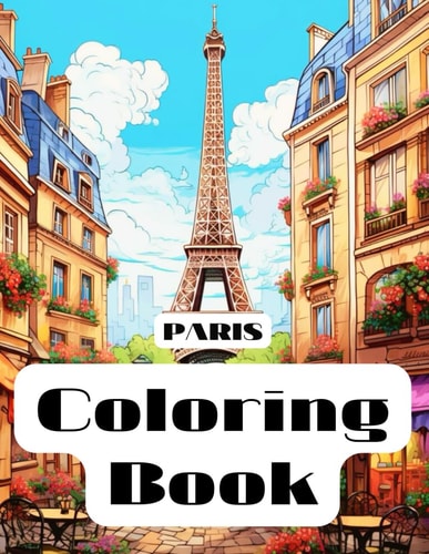 Coloring Book Paris