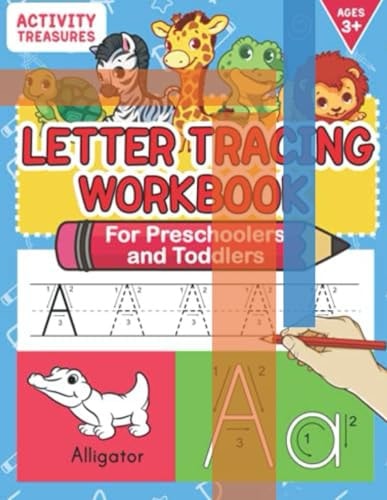 A Fun Book to Practice & Learn ABC Letter Tracing for Kids and Beginners