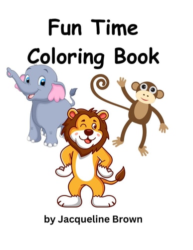 FUN TIME COLORING BOOK.