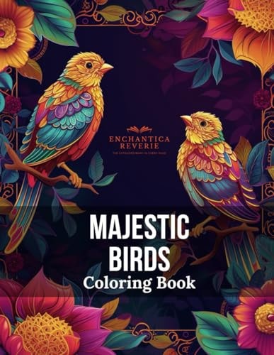 Majestic Birds Coloring Book