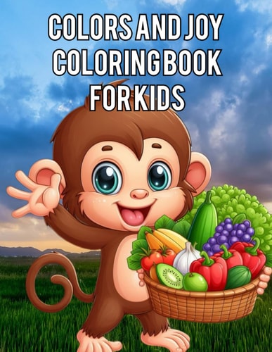 Colors and Joy Coloring Book for Kids