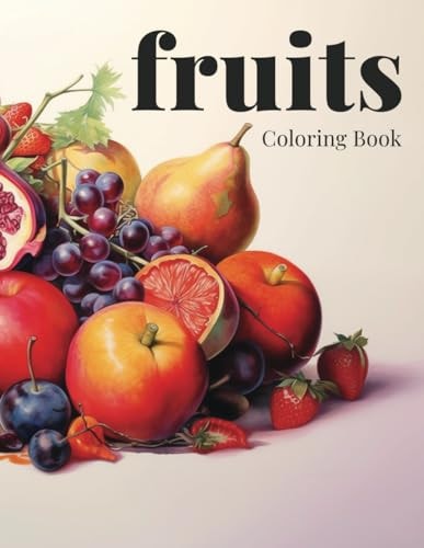 Fruits Coloring Book