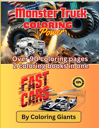 Monster Truck Coloring Power