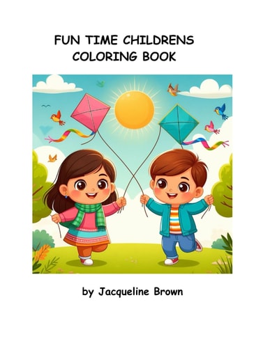 FUN CHILDRENS COLORING BOOK.