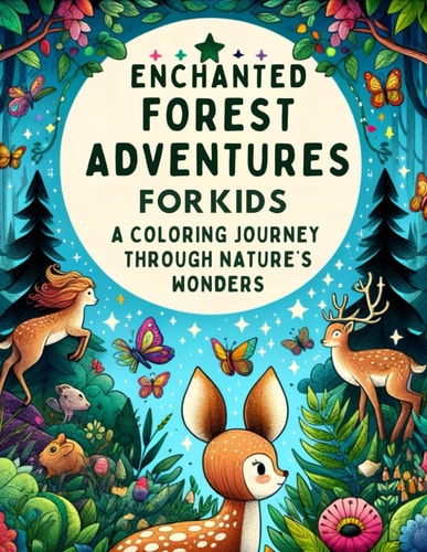 ENCHANTED FOREST ADVENTURES FOR KIDS A Coloring Journey Through Nature's Wonders