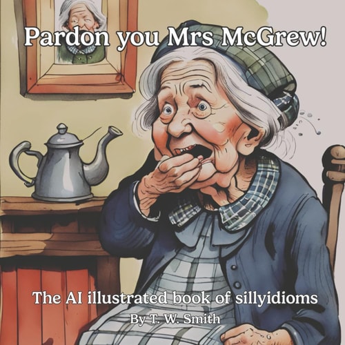 Pardon You Mrs McGrew! The AI Illustrated Book of Sillyidioms