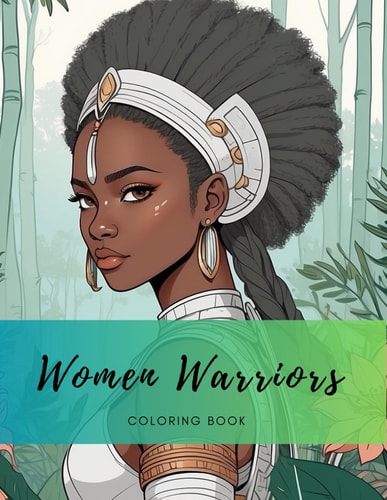 Women Wariors Coloring Book
