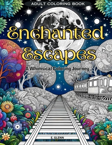 Enchanted Escapes A Whimsical Coloring Journey