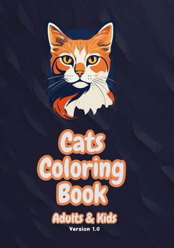 Cats Coloring Book Adults & Kids - Version 1.0