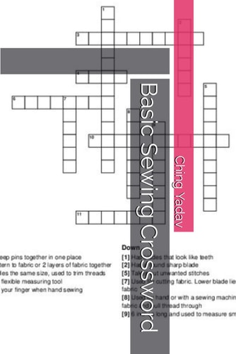Basic Sewing Crossword