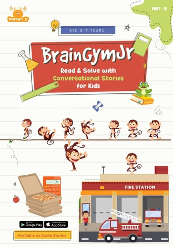 BrainGymJr Read and Solve ( 8-9 Years) - IV: Learn with Short, Conversational English Stories for Children