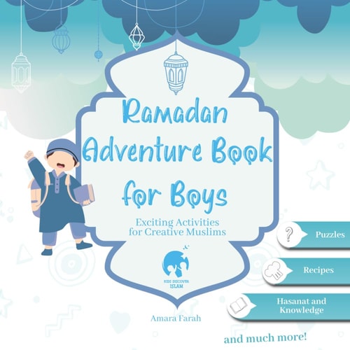 Ramadan Adventure Book for Boys Activities for Creative Muslims Islamic Children's Book