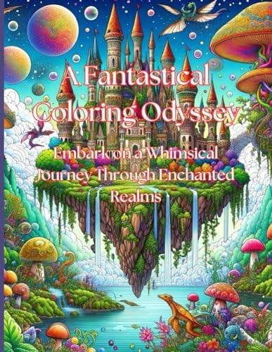 A Fantastical Coloring Odyssey Embark on a Whimsical Journey Through Enchanted Realms
