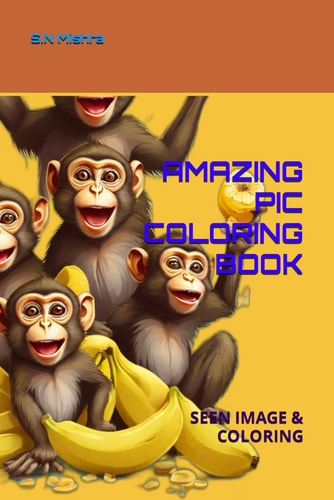 Amazing PIC Coloring Book Seen Image & Coloring