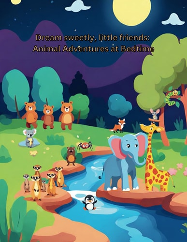 Dream Sweetly, Little Friends Animal Adventures at Bedtime: A Children's Book with 24 Beautiful Bedtime Stories.