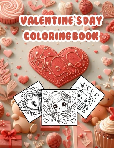 Valentine's Day Coloring Book (Fun Coloring & Cute Illustrations)