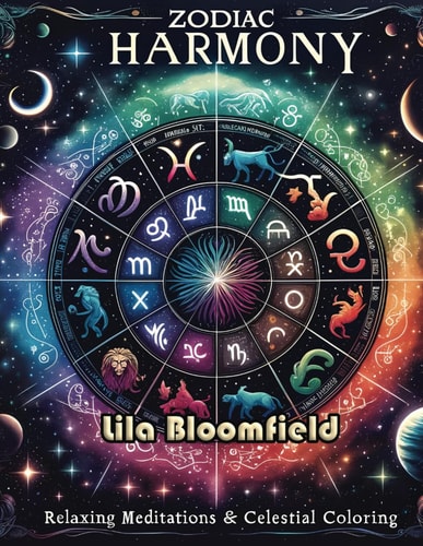 Zodiac Harmony Relaxing Meditations & Celestial Coloring