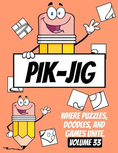 PIK-JIG Puzzles Drawing Hidden Wonders with Every Stroke: Drawing Delights: Explore the World of Pik-Jig