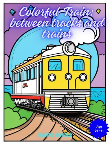 Colorful Train - Between Tracks And Trains