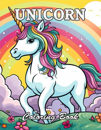 Unicorn Coloring Book for Kids A Stress Relief Experience for All Ages