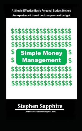 Simple Money Management A Simple Effective Basic Personal Budget Method