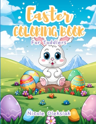 Easter Coloring Book For Toddlers