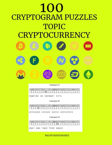 100 Cryptogram Puzzles Topic Cryptocurrency