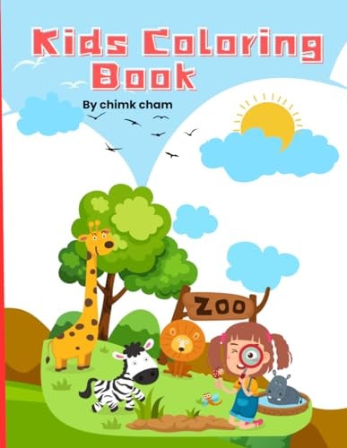 Coloring Book for Kids Insects, Animals, Birds - Fun and Educational Activities: Perfect for Children's Activities and Education"