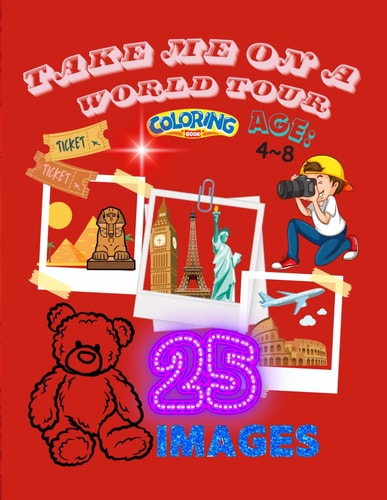 Take Me on a World Tour Capture the Magic: Join Our Adorable Animal Dolls on a Global Coloring Adventure!